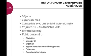 Visionnez le webinaire CentraleSupélec sur les enjeux du Big Data du 19/03/2015